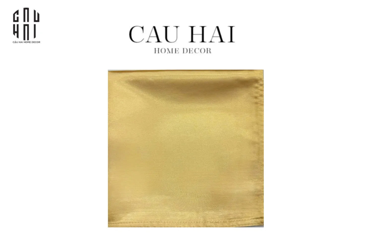 KHĂN ĂN - SILK NAPKIN GOLDEN MAISON - CẬU HAI HOME DECOR