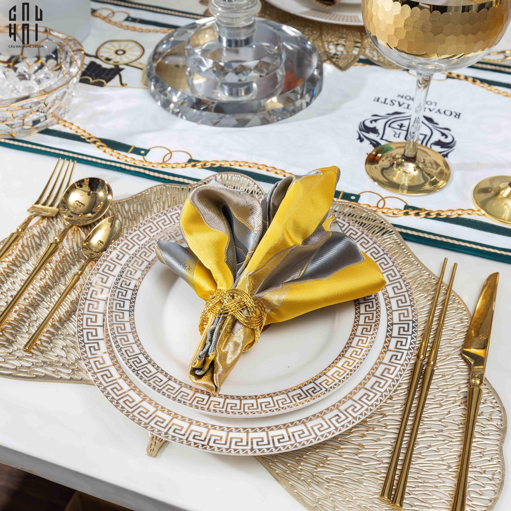 KHĂN ĂN - SILK NAPKIN MILAN - CẬU HAI HOME DECOR