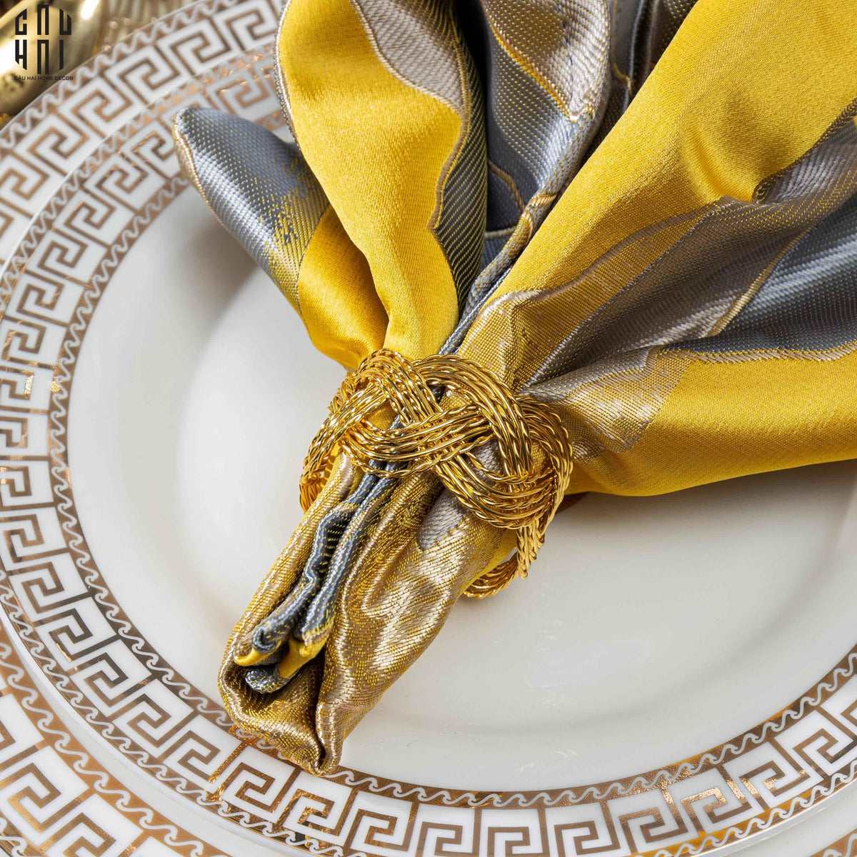 Khăn Ăn - Silk Napkin Milan-KHĂN ĂN-Đối tác tại Trung Quốc theo từng đơn đặt hàng-CẬU HAI HOME DECOR