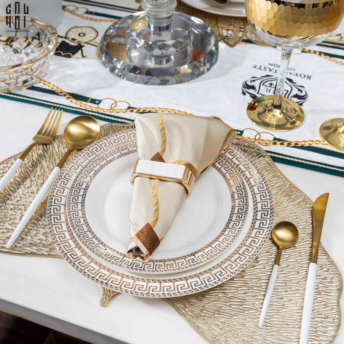 Khăn Ăn - Silk Napkin Myles-KHĂN ĂN-Đối tác tại Trung Quốc theo từng đơn đặt hàng-CẬU HAI HOME DECOR