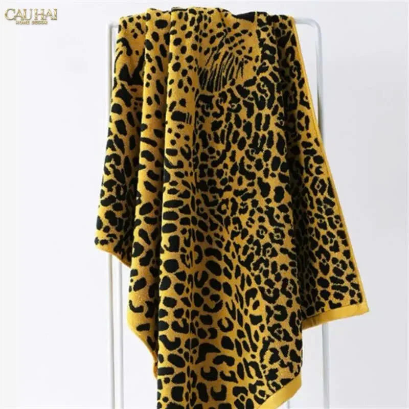 Khăn Tắm 70X140 - Leopard Premium Bath Towel-KHĂN TẮM-Đối tác tại Trung Quốc theo từng đơn đặt hàng-CẬU HAI HOME DECOR