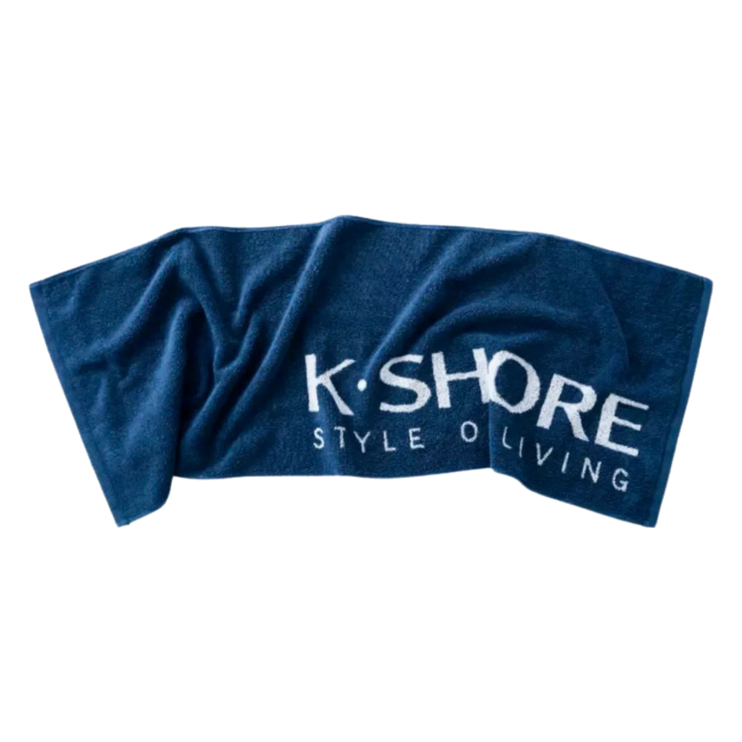 Khăn Thể Thao 38X120 - K.Shore Sporty Towel Blue-KHĂN TẮM-Đối tác tại Trung Quốc theo từng đơn đặt hàng-CẬU HAI HOME DECOR
