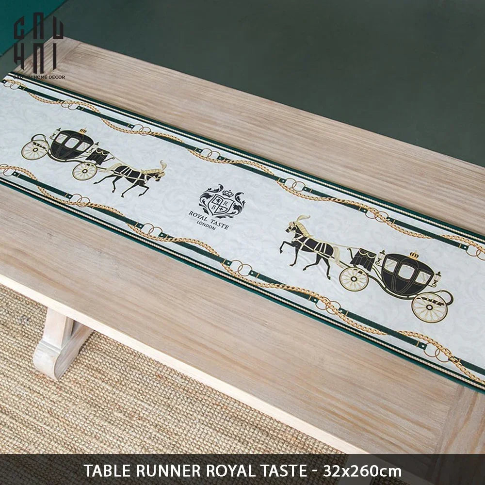 Khăn Trải Bàn Royal Hall Cavalier 2M6 Velvet Table Runner.-CẬU HAI HOME DECOR