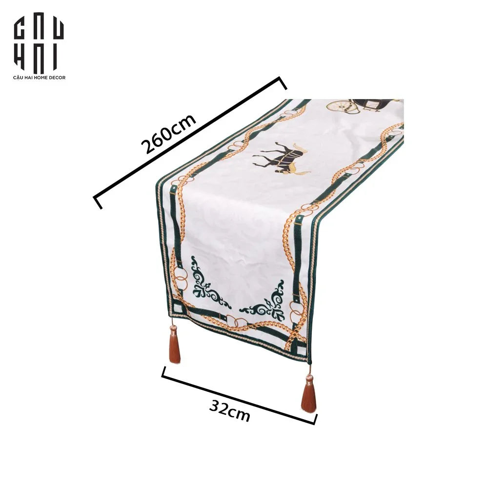 Khăn Trải Bàn Royal Taste 2M6 - CẬU HAI HOME DECOR