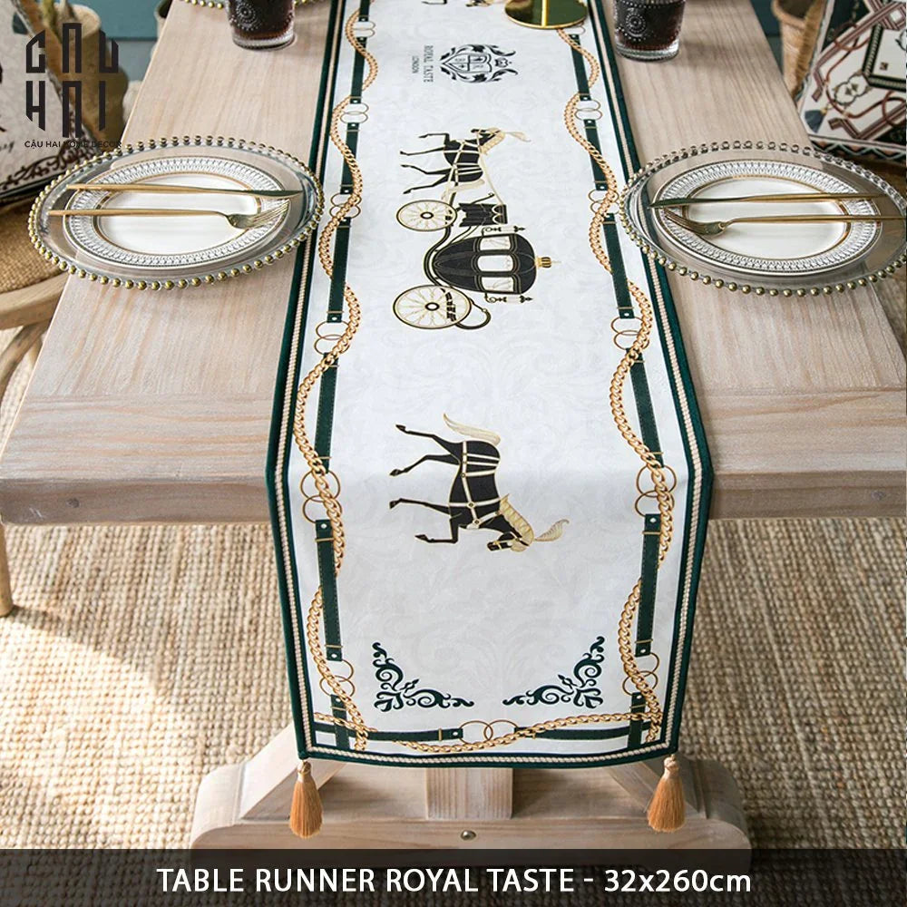 Khăn Trải Bàn Royal Taste 2M6 - CẬU HAI HOME DECOR