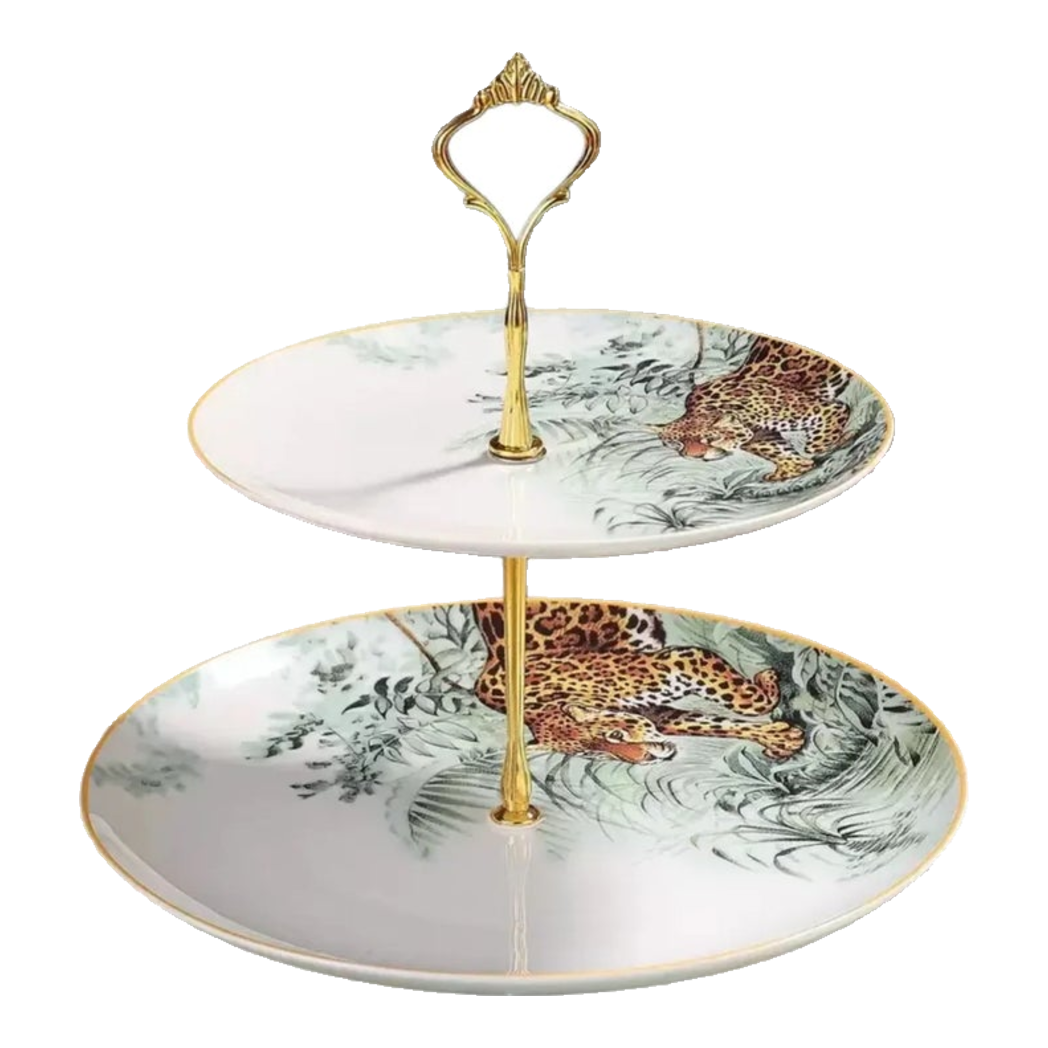 Maison Couture - Khay Bánh 2 Tầng Carnets d’Equateur Étagère 2 Niveaux-KHAY TRANG TRÍ-CẬU HAI HOME DECOR-CẬU HAI HOME DECOR