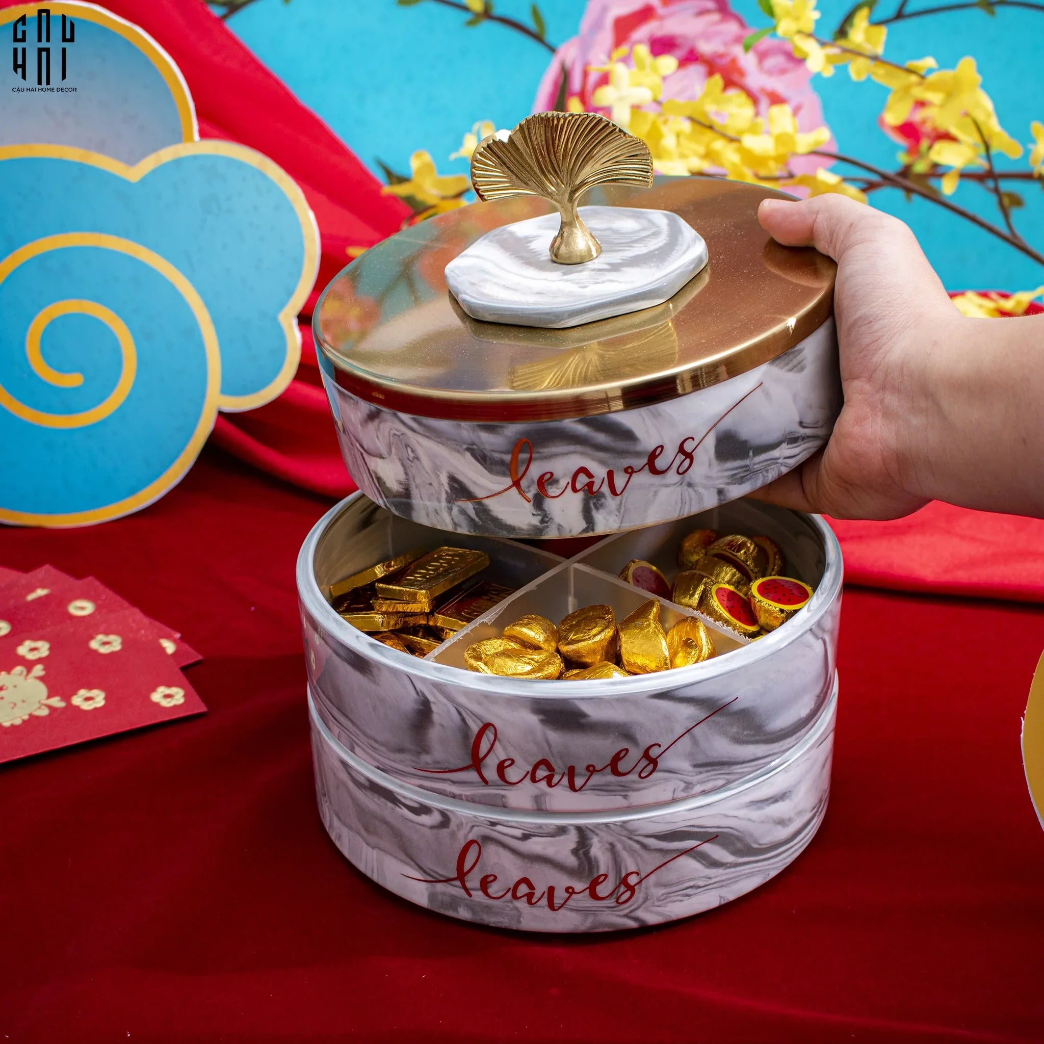 KHAY BÁNH MỨT 3 TẦNG MILLEN SS25-CẬU HAI HOME DECOR