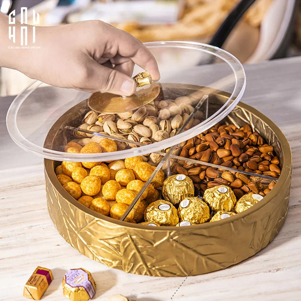 FÊTES COUTURE - KHAY BÁNH MỨT BRASSON BAMBOO - CẬU HAI HOME DECOR