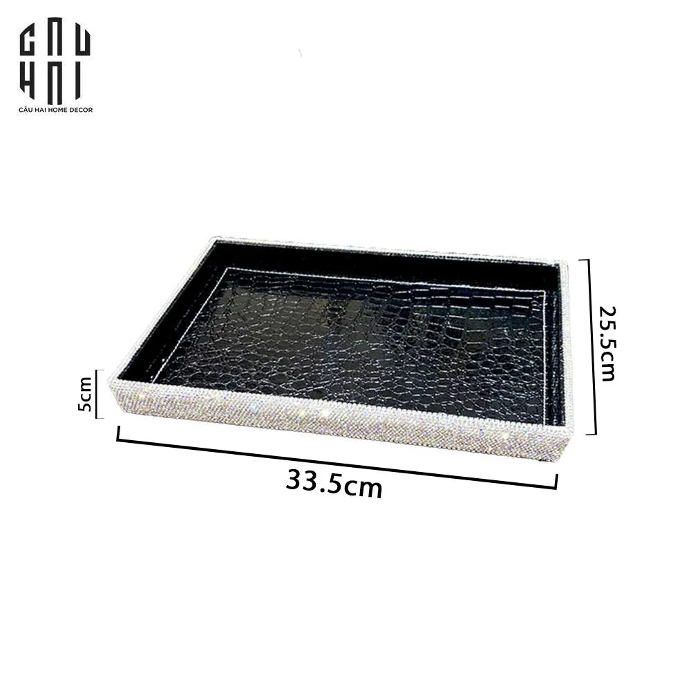 KHAY DA CAO CẤP BLING BLING - CẬU HAI HOME DECOR