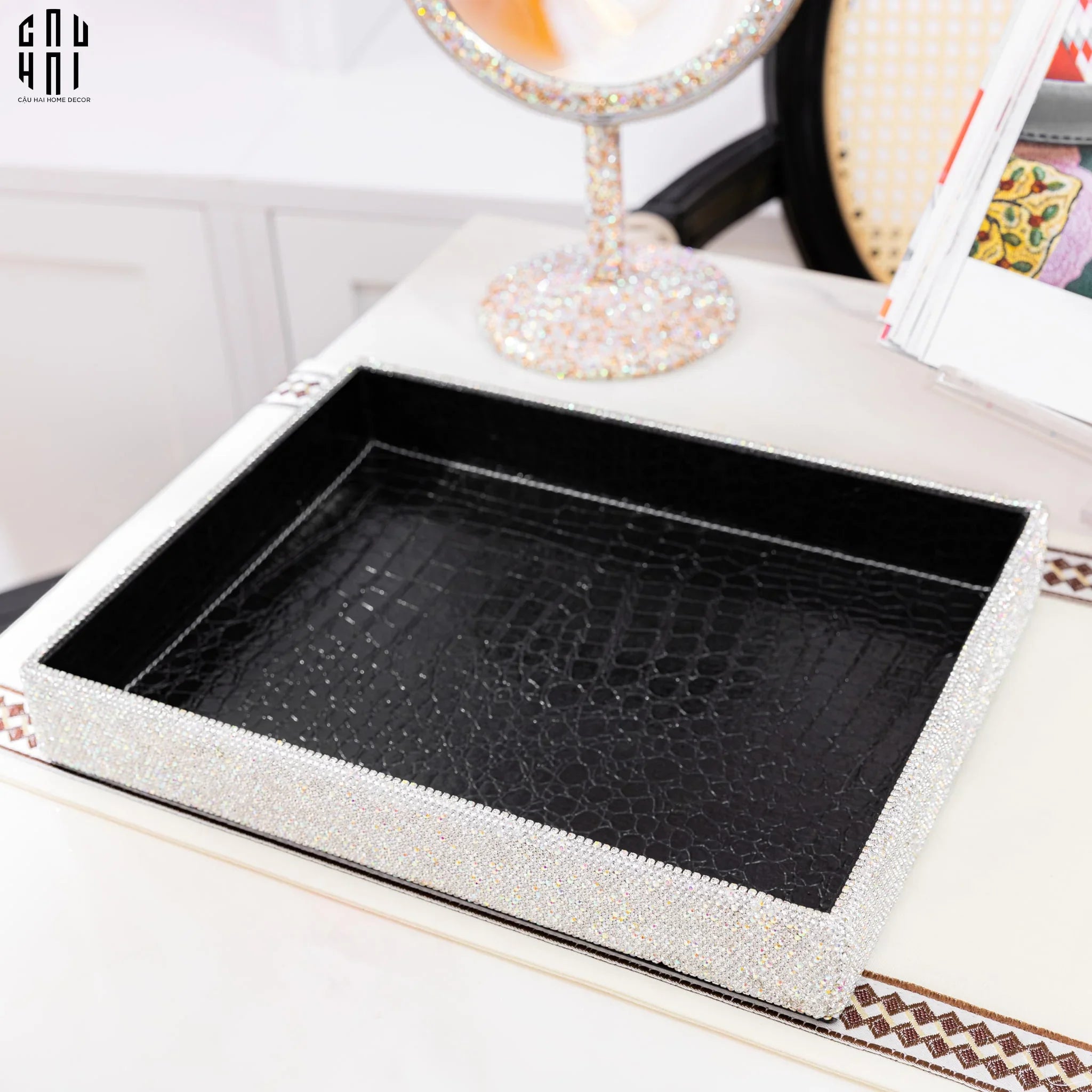 KHAY DA CAO CẤP BLING BLING-CẬU HAI HOME DECOR