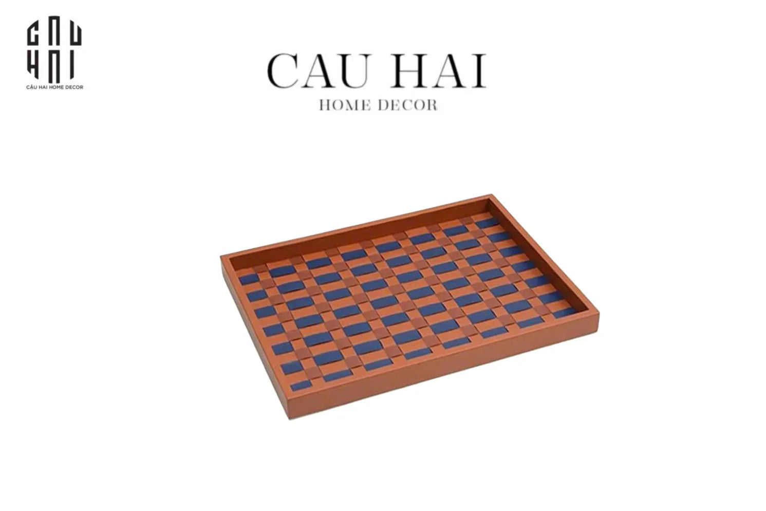 KHAY DA TRANG TRÍ AUBURN CROSS SS25-CẬU HAI HOME DECOR