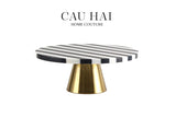 KHAY ĐÁ TRÒN REFLECTION PEDESTAL TRAY D30 - CẬU HAI HOME DECOR