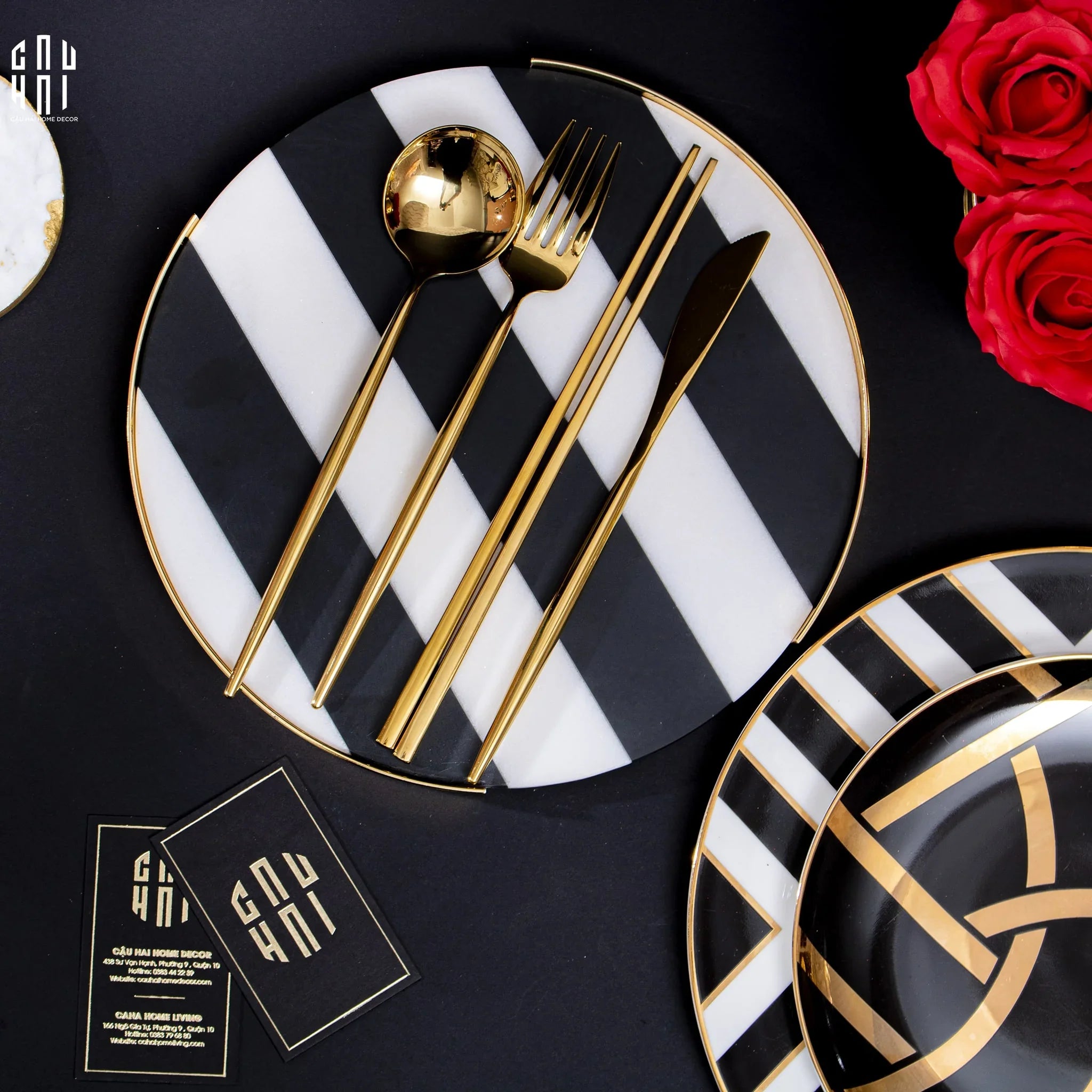 KHAY ĐÁ TRÒN REFLECTION SS25-CẬU HAI HOME DECOR