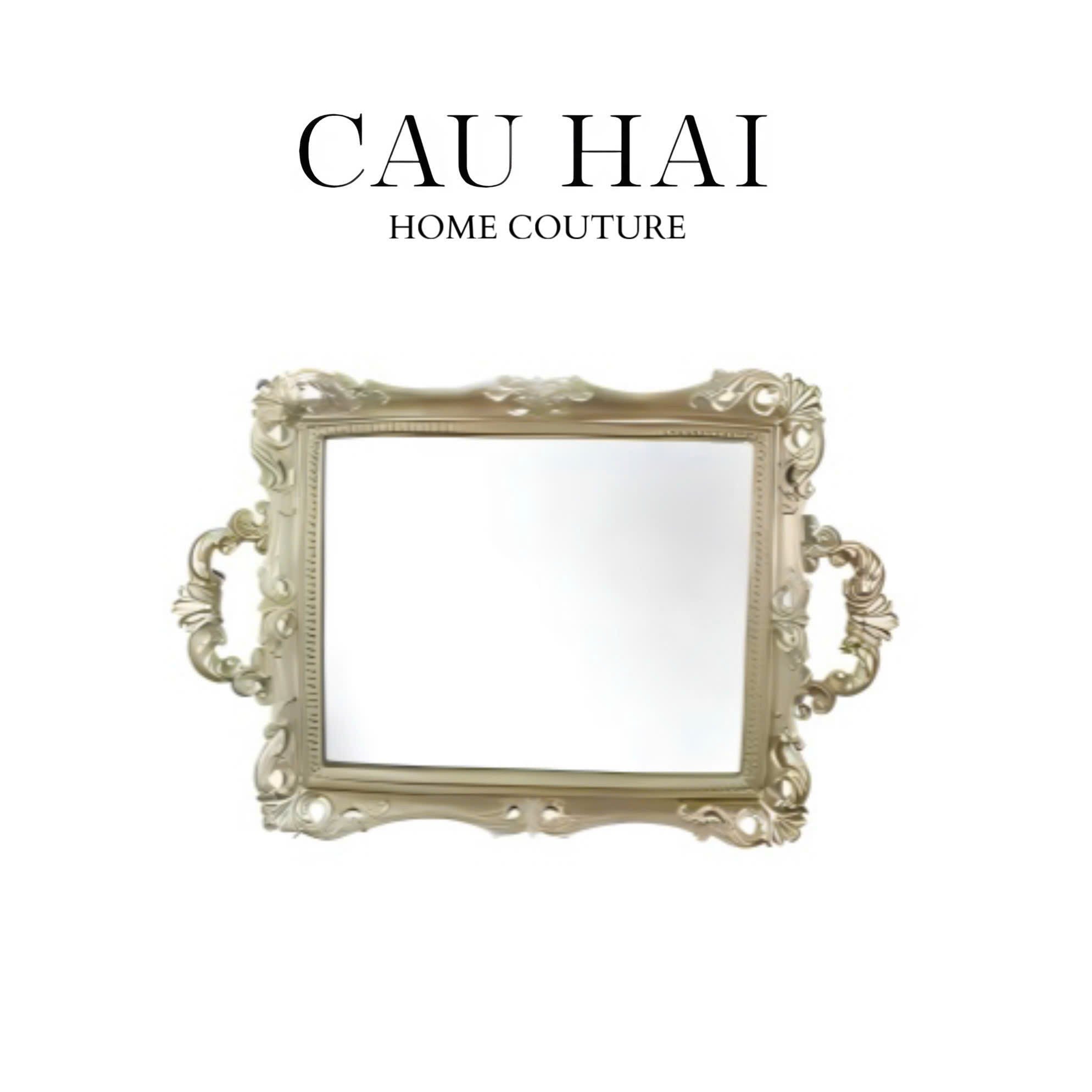 HOME COUTURE - KHAY GƯƠNG BAROQUE FRAME SIZE 38 - CẬU HAI HOME DECOR