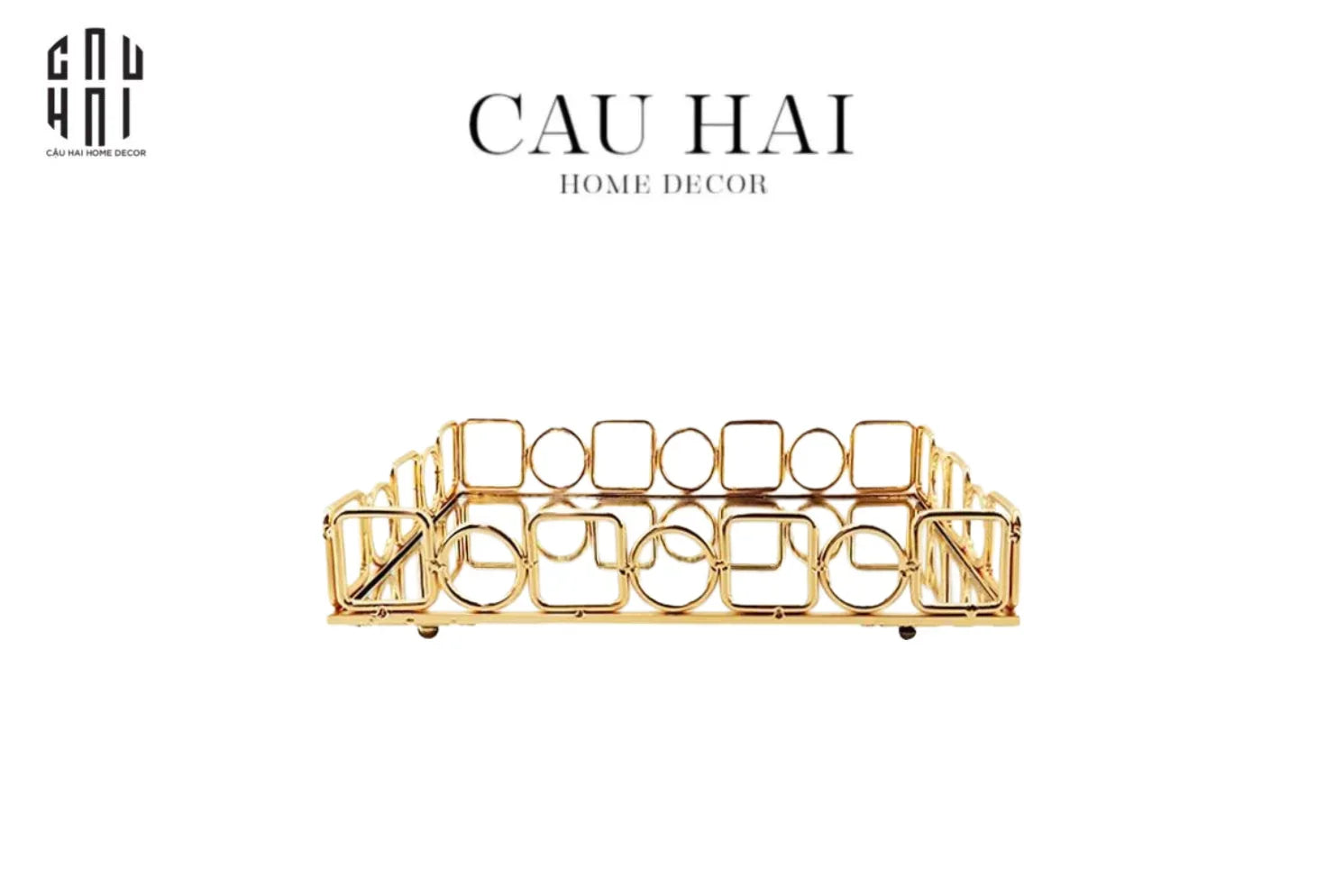 KHAY GƯƠNG CHỮ NHẬT BUCKINGHAM SIZE L SS25 - CẬU HAI HOME DECOR