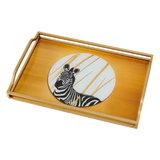 Khay Gương Chữ Nhật Ngựa Vằn Zèbre Solitaire 23x43-KHAY TRANG TRÍ-CẬU HAỊ HOME DECOR-CẬU HAI HOME DECOR
