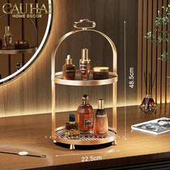 Khay Kệ Phòng Tắm Kệ Bàn Trang Điểm 2 Tầng Chống Nước Clair Waterproof Tiered Organizers-CẬU HAI HOME DECOR