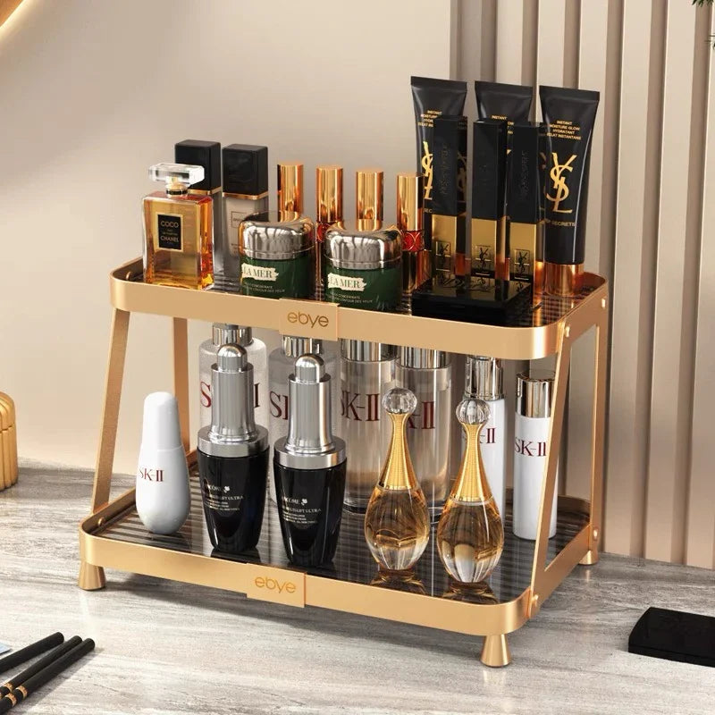 Khay Kệ Phòng Tắm Kệ Bàn Trang Điểm 2 Tầng Chống Nước Twinkle Waterproof Tiered Organizers-CẬU HAI HOME DECOR