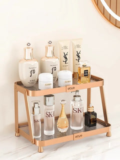 Khay Kệ Phòng Tắm Kệ Bàn Trang Điểm 2 Tầng Chống Nước Twinkle Waterproof Tiered Organizers-CẬU HAI HOME DECOR