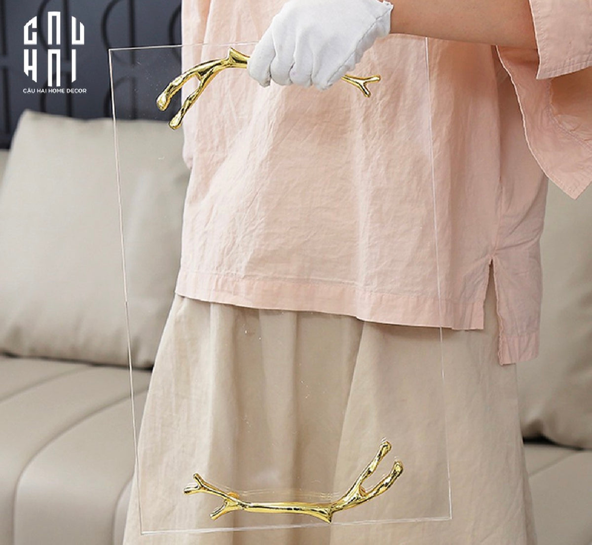 Khay Kính Chữ Nhật Decor Cao Cap Primma 42x27x5-KHAY TRANG TRÍ-CẬU HAI HOME DECOR-CẬU HAI HOME DECOR