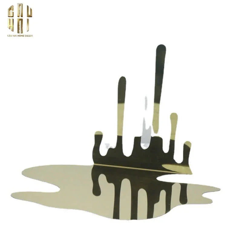 KHAY MELTED GOLD REFLECTION - CẬU HAI HOME DECOR