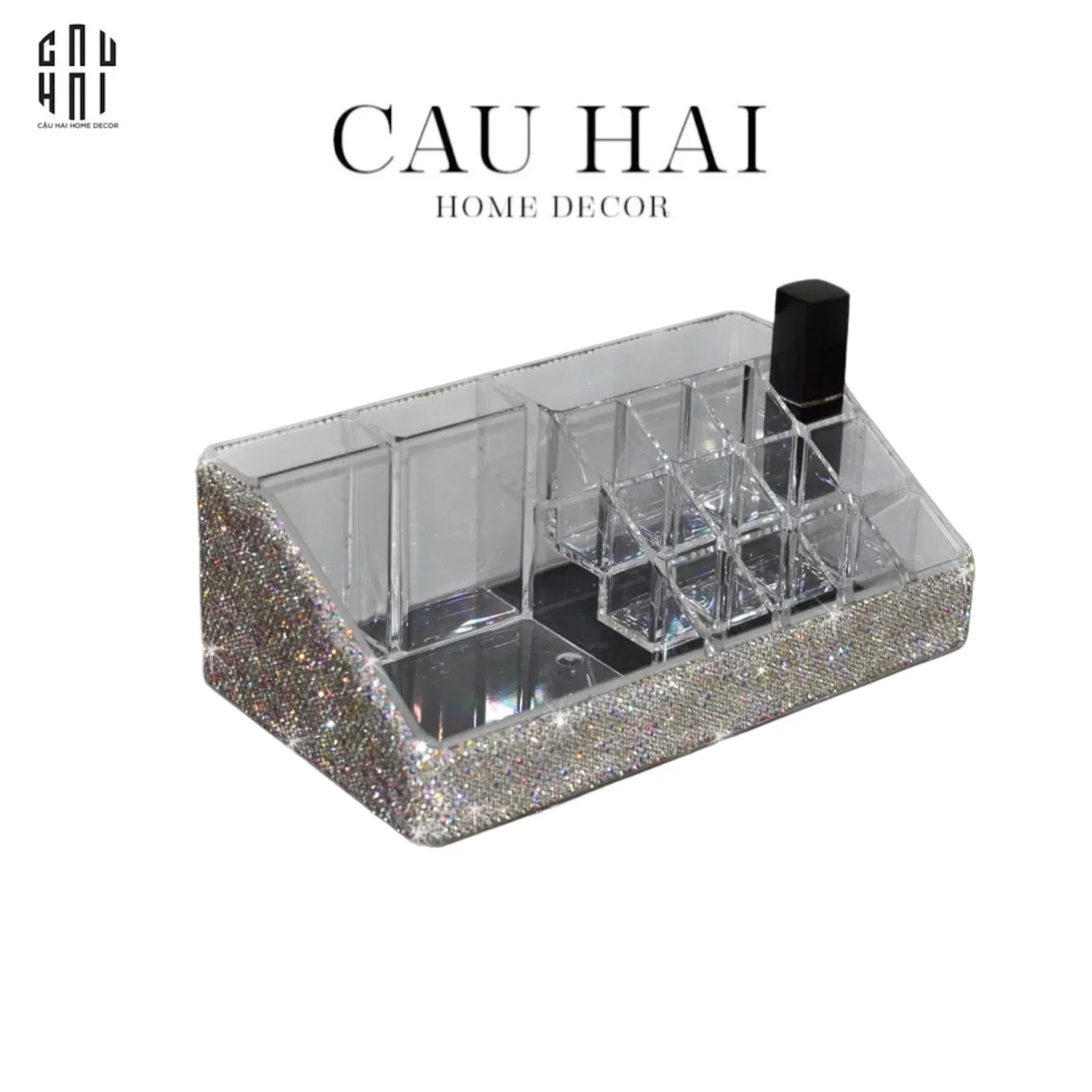 KHAY SON DIAMOND BLING BLING - CẬU HAI HOME DECOR