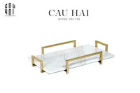 Khay Trang Trí Vân Đá Marble Madison Ss25-CẬU HAI HOME DECOR