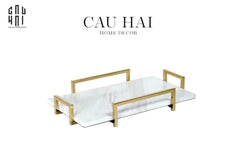 Khay Trang Trí Vân Đá Marble Madison Ss25-CẬU HAI HOME DECOR