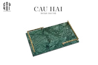 Khay Trang Trí Vân Đá Marble Premium Ss22-CẬU HAI HOME DECOR