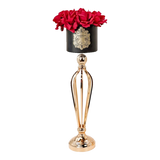 L’Essence Du Rose 12 - Chậu Hoa Hồng Versailles Grande H52-BÌNH HOA-Đối tác tại Trung Quốc theo từng đơn đặt hàng-CẬU HAI HOME DECOR