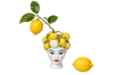 La Sicilia Royale - Bình Hoa Gốm Sứ Duchessa Limone di Sicilia H18-BÌNH HOA-CẬU HAI HOME DECOR-CẬU HAI HOME DECOR