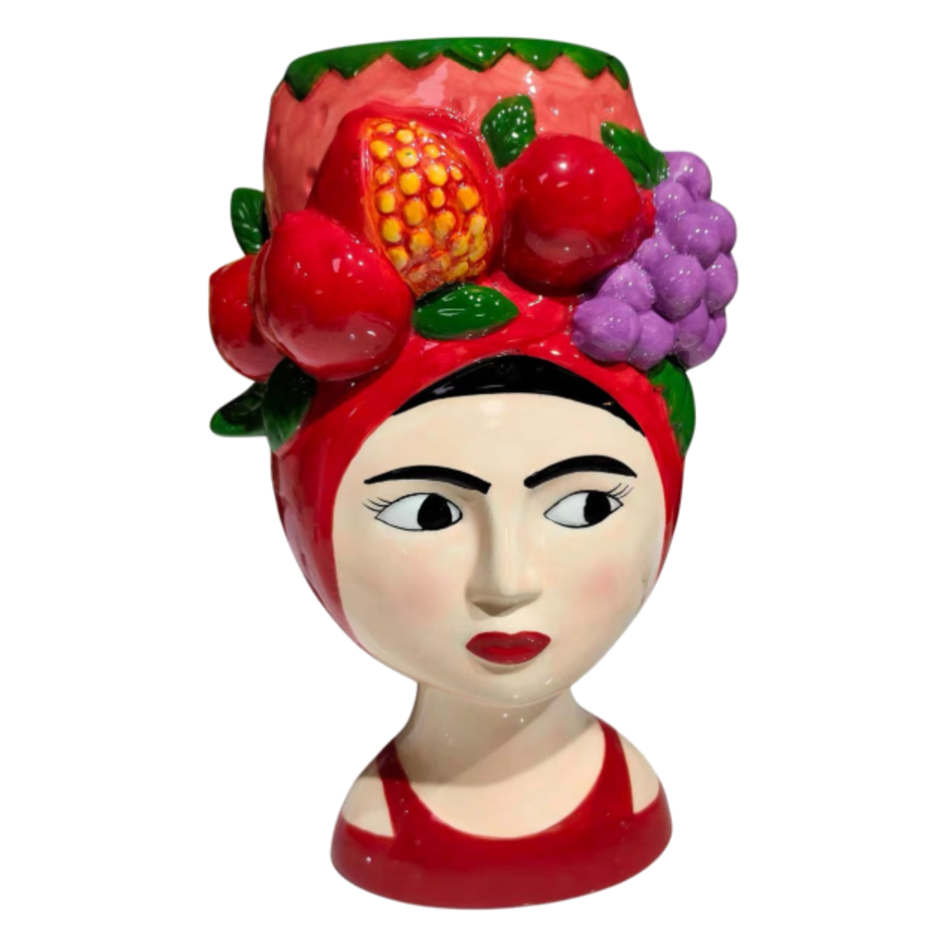 La Sicilia Royale - Tượng Trang Trí Gốm Sứ Regina del Giardino H31-TƯỢNG TRANG TRÍ-CẬU HAI HOME DECOR-CẬU HAI HOME DECOR
