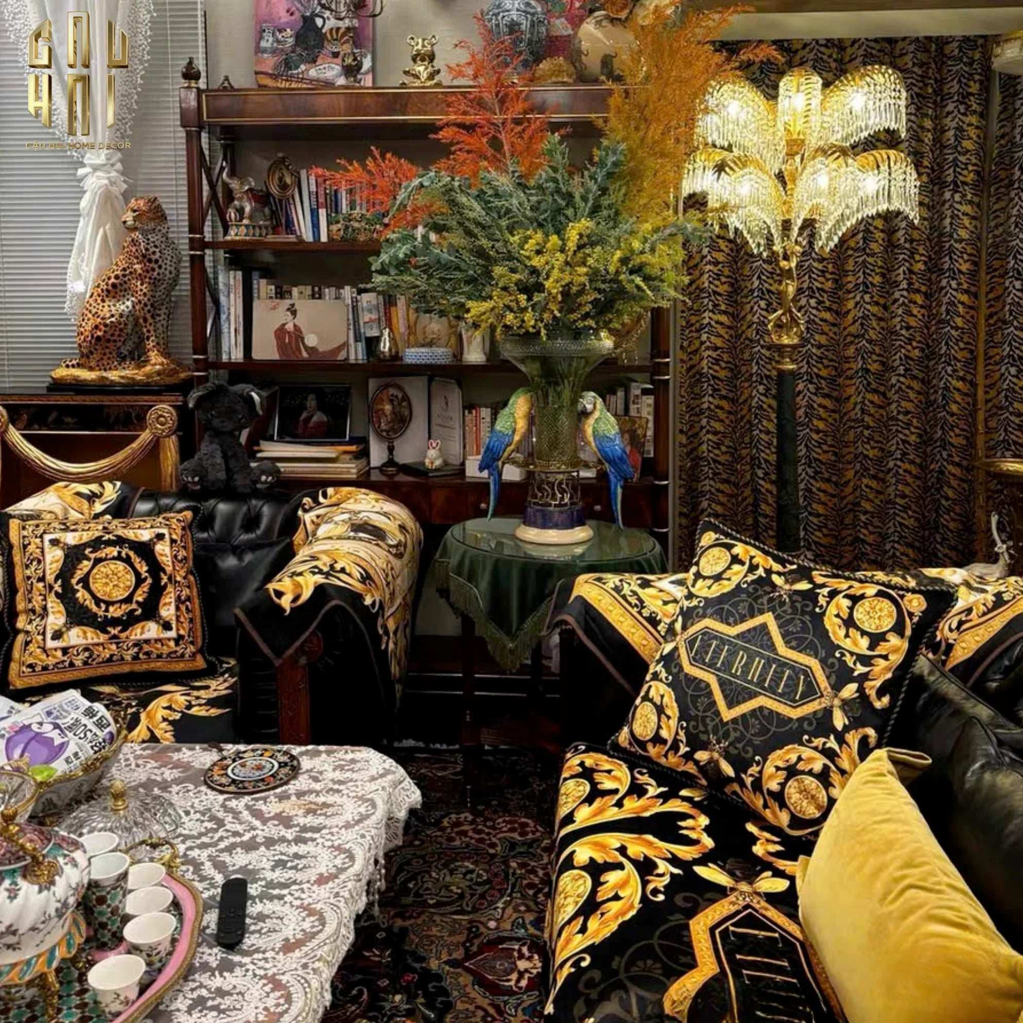 L’ATELIER DU CUSSON - VỎ GỐI NHUNG LUXURY LEGACY OF BAROQUE 45-vỏ gối-CẬU HAI HOME DECOR