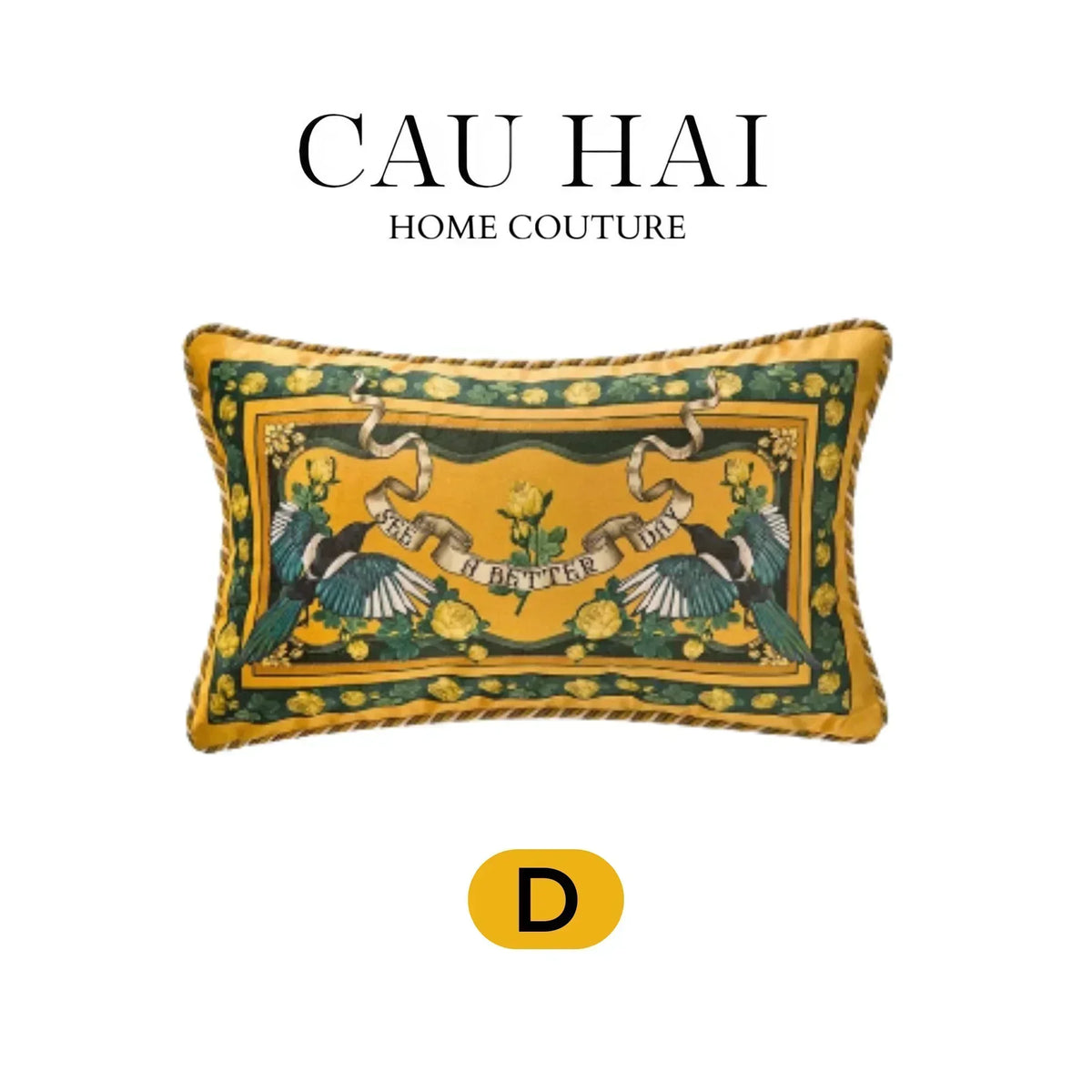 L’Atelier Du Cusson - Vỏ Gối Nhung Minh Hoàng A 45x45-VỎ GỐI-CẬU HAI HOME DECOR-CẬU HAI HOME DECOR
