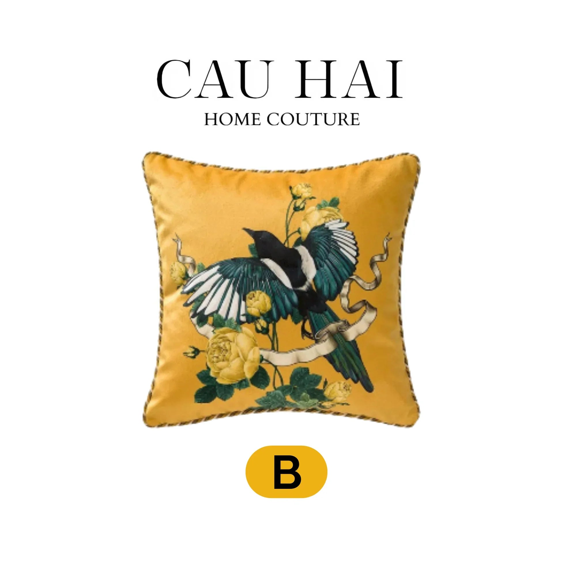 L’ATELIER DU CUSSON - VỎ GỐI NHUNG MINH HOÀNG-CẬU HAI HOME DECOR