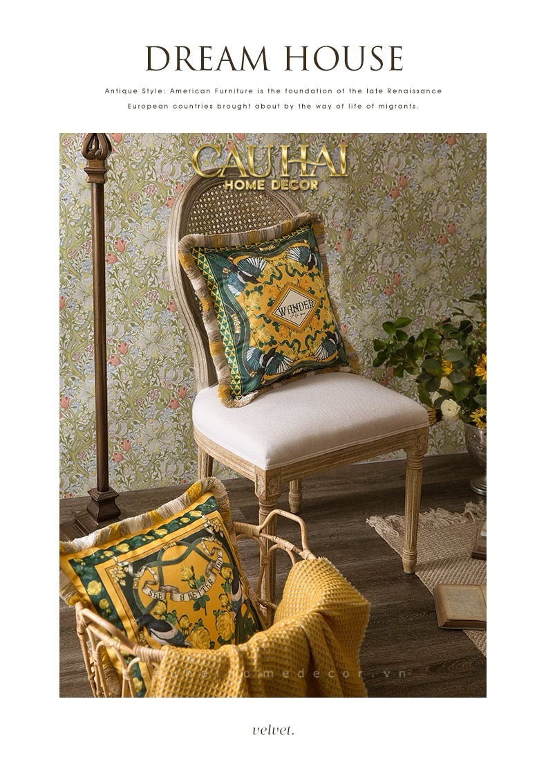 L’ATELIER DU CUSSON - VỎ GỐI NHUNG MINH HOÀNG-CẬU HAI HOME DECOR