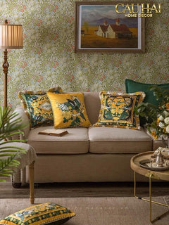 L’Atelier Du Cusson - Vỏ Gối Nhung Minh Hoàng D 30x50-CẬU HAI HOME DECOR