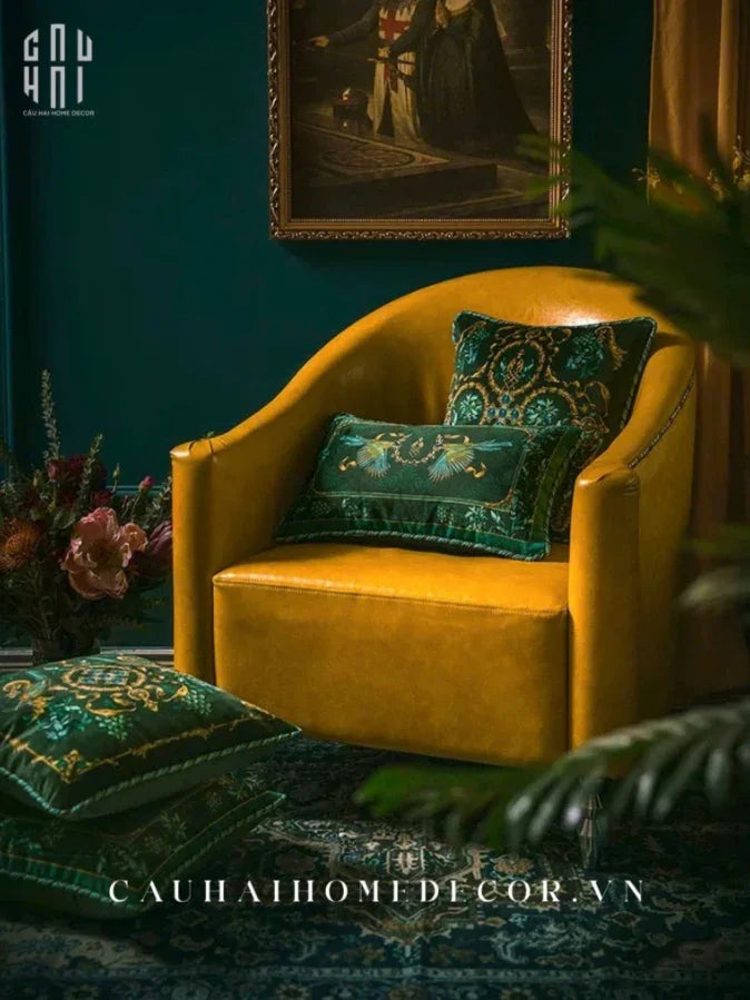 L’ATELIER DU CUSSON - VỎ GỐI NHUNG MOONLIGHT FLOWER FW25-CẬU HAI HOME DECOR