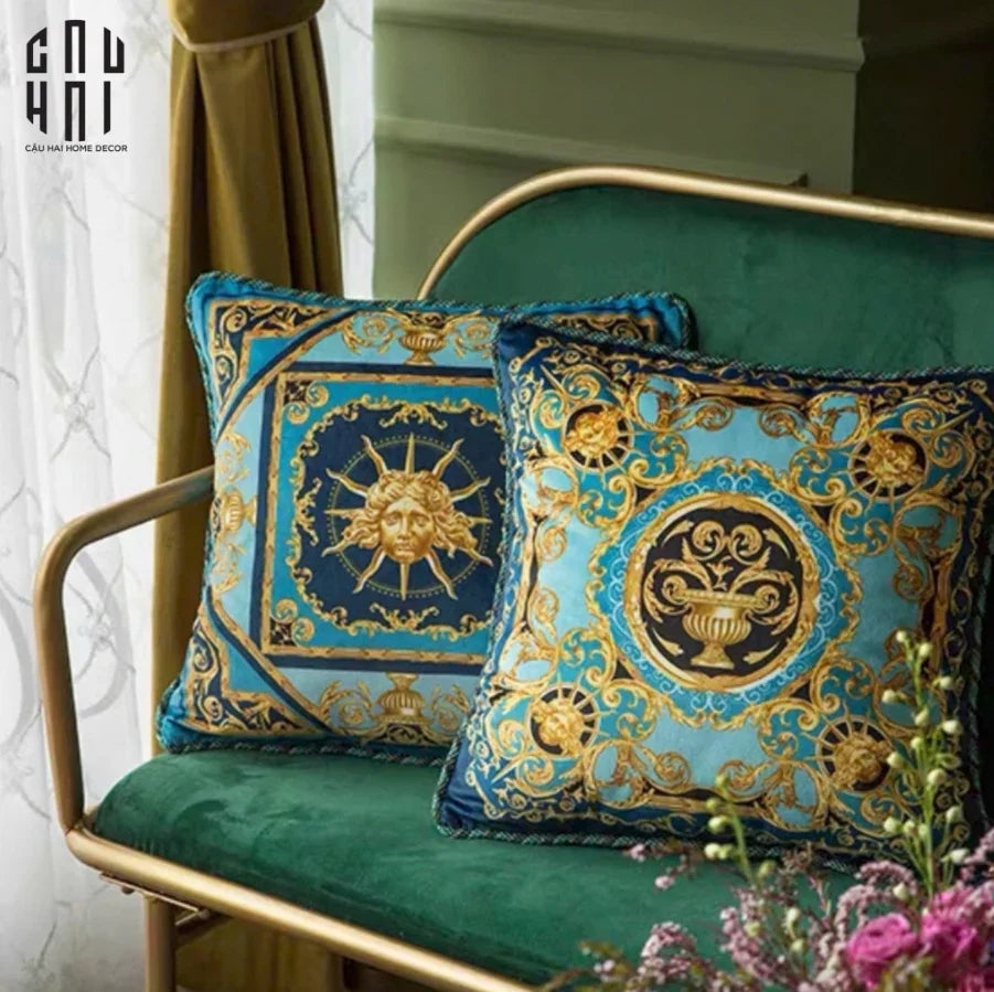 L’ATELIER DU CUSSON - VỎ GỐI NHUNG THE MAGNOLIA VELOUR AVENUE 45-CẬU HAI HOME DECOR