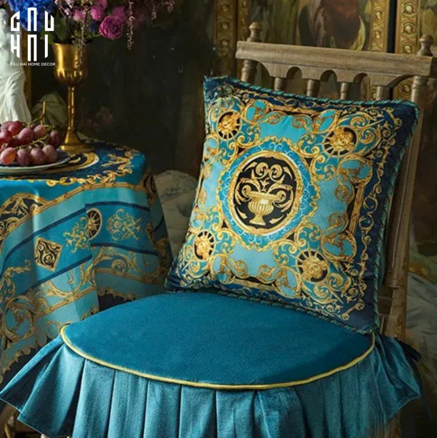 L’ATELIER DU CUSSON - VỎ GỐI NHUNG THE MAGNOLIA VELOUR AVENUE 45-CẬU HAI HOME DECOR