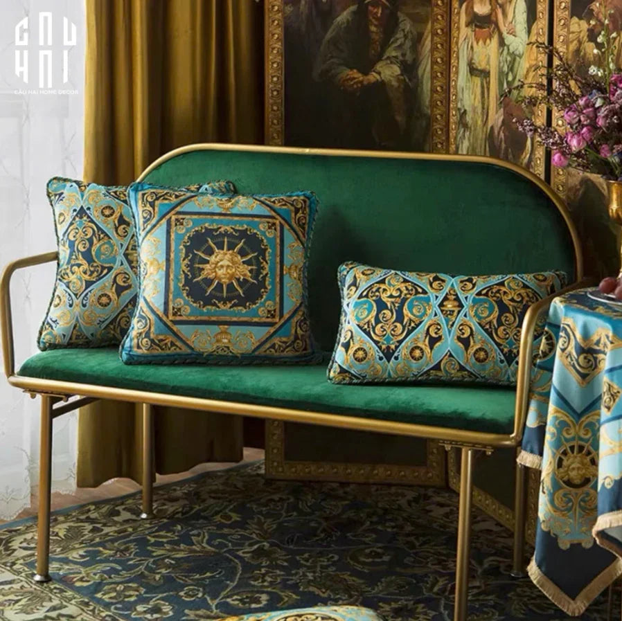 L’ATELIER DU CUSSON - VỎ GỐI NHUNG THE MAGNOLIA VELOUR AVENUE 45-CẬU HAI HOME DECOR