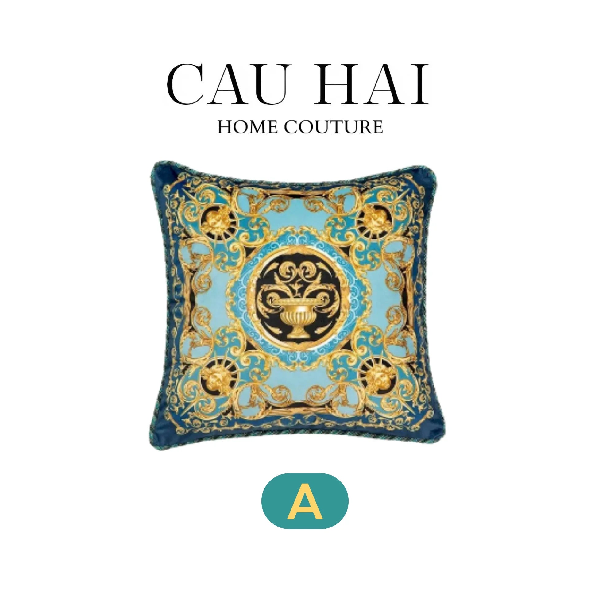L’Atelier Du Cusson - Vỏ Gối Nhung The Magnolia Velour Avenue 45-CẬU HAI HOME DECOR