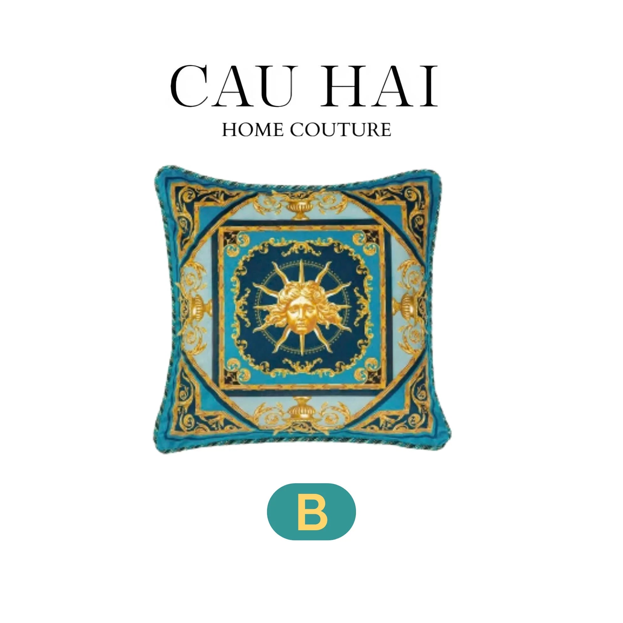 L’Atelier Du Cusson - Vỏ Gối Nhung The Magnolia Velour Avenue 45-CẬU HAI HOME DECOR