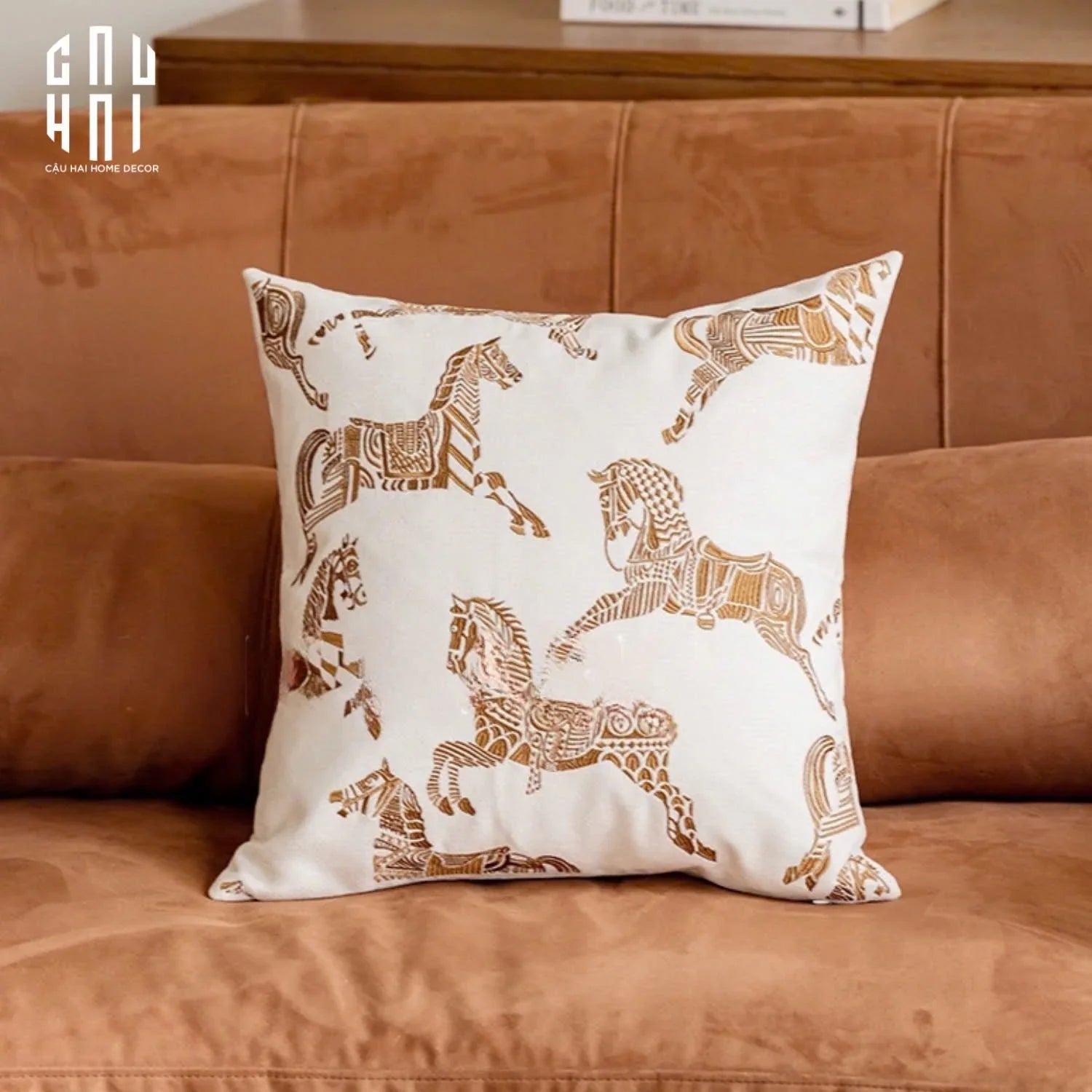 LES CUSSINS D’ÉLÉGANCE - VỎ GỐI WILD SPIRIT-CẬU HAI HOME DECOR