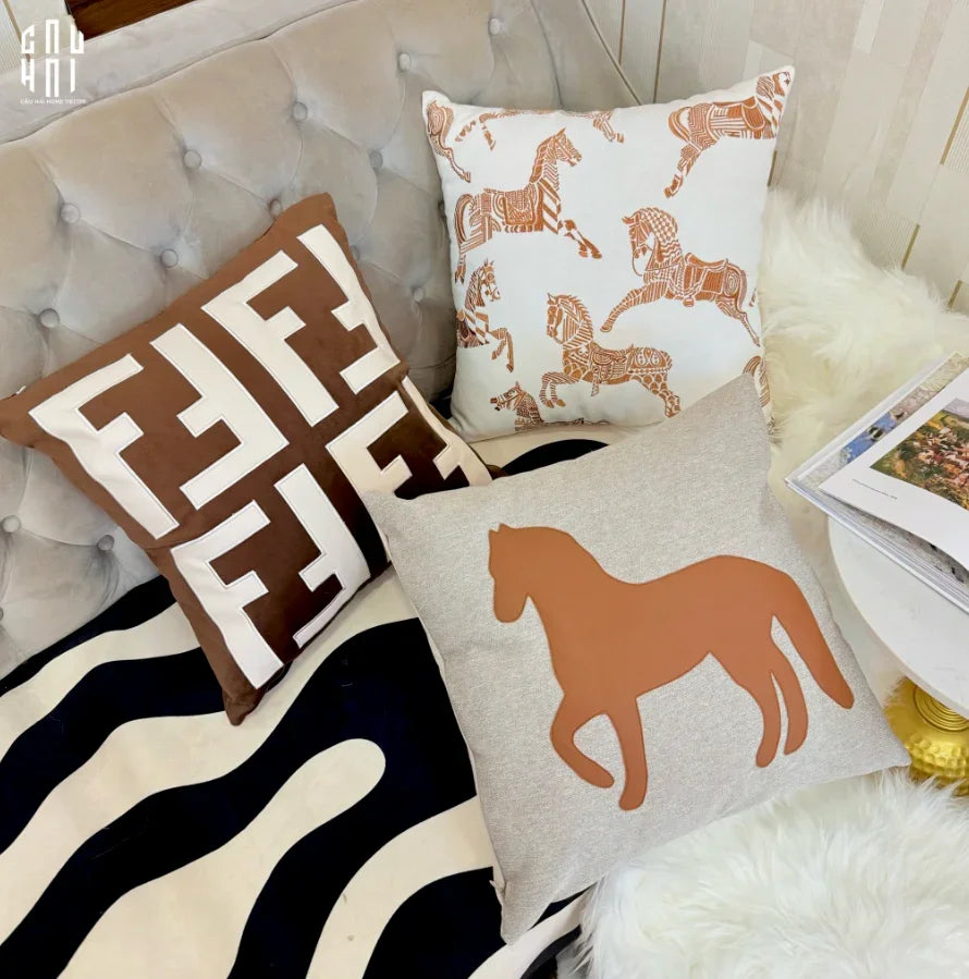 LES CUSSINS D’ÉLÉGANCE - VỎ GỐI WILD SPIRIT-CẬU HAI HOME DECOR