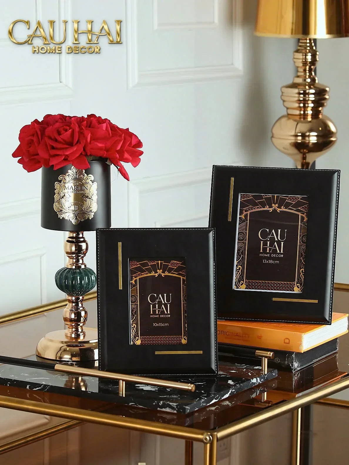 L’Essence Du Rose - Chậu Hoa Hồng Elizabeth H37/41-CẬU HAI HOME DECOR