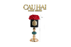 L’Essence Du Rose - Chậu Hoa Hồng Elizabeth H37/41-CẬU HAI HOME DECOR
