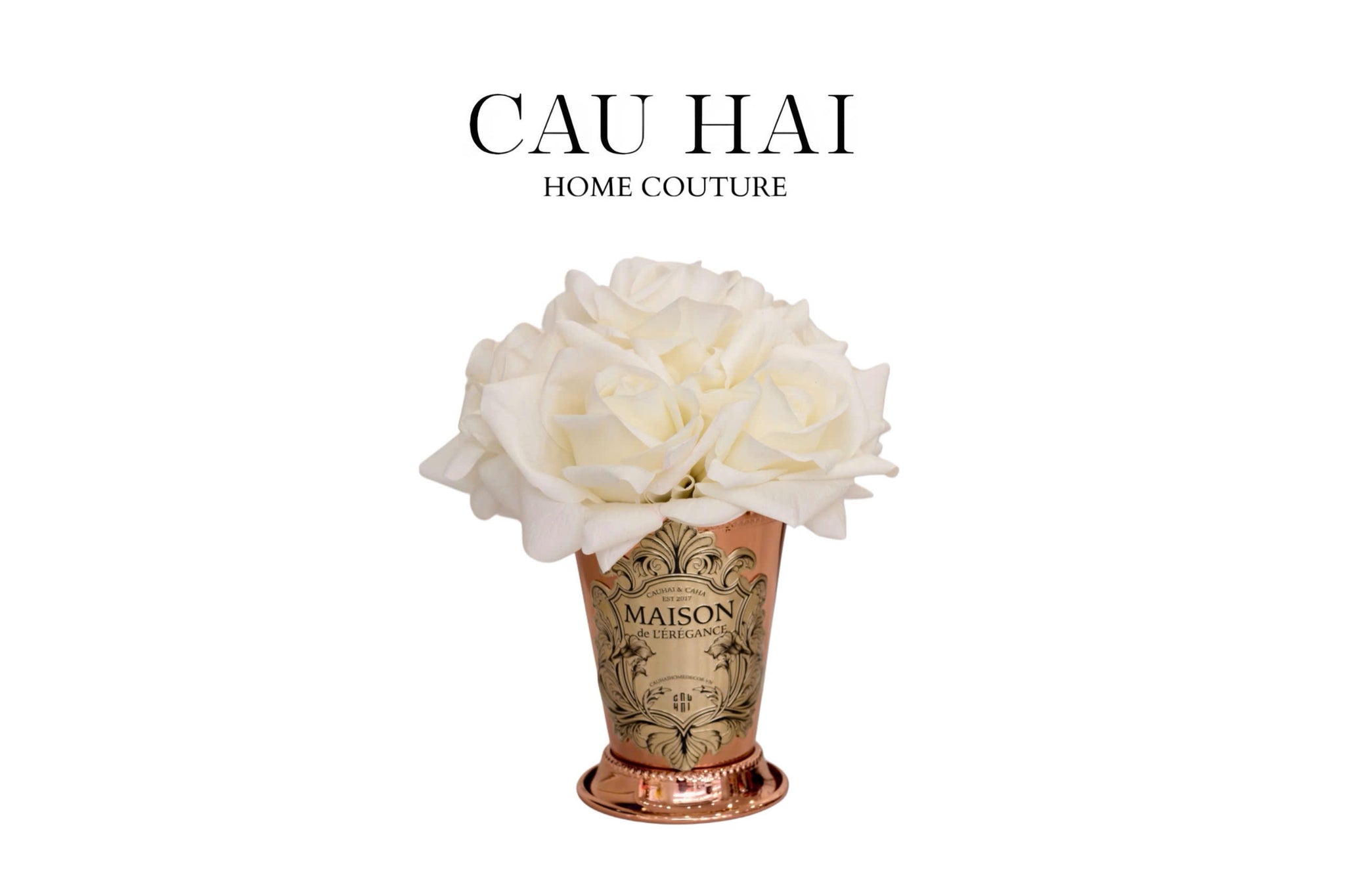 L’ESSENCE DU ROSE - LỌ HOA HỒNG CHALICE - CẬU HAI HOME DECOR