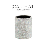 LỌ ĐỰNG CỌ LUNAR DIAMOND BLING BLING - CẬU HAI HOME DECOR