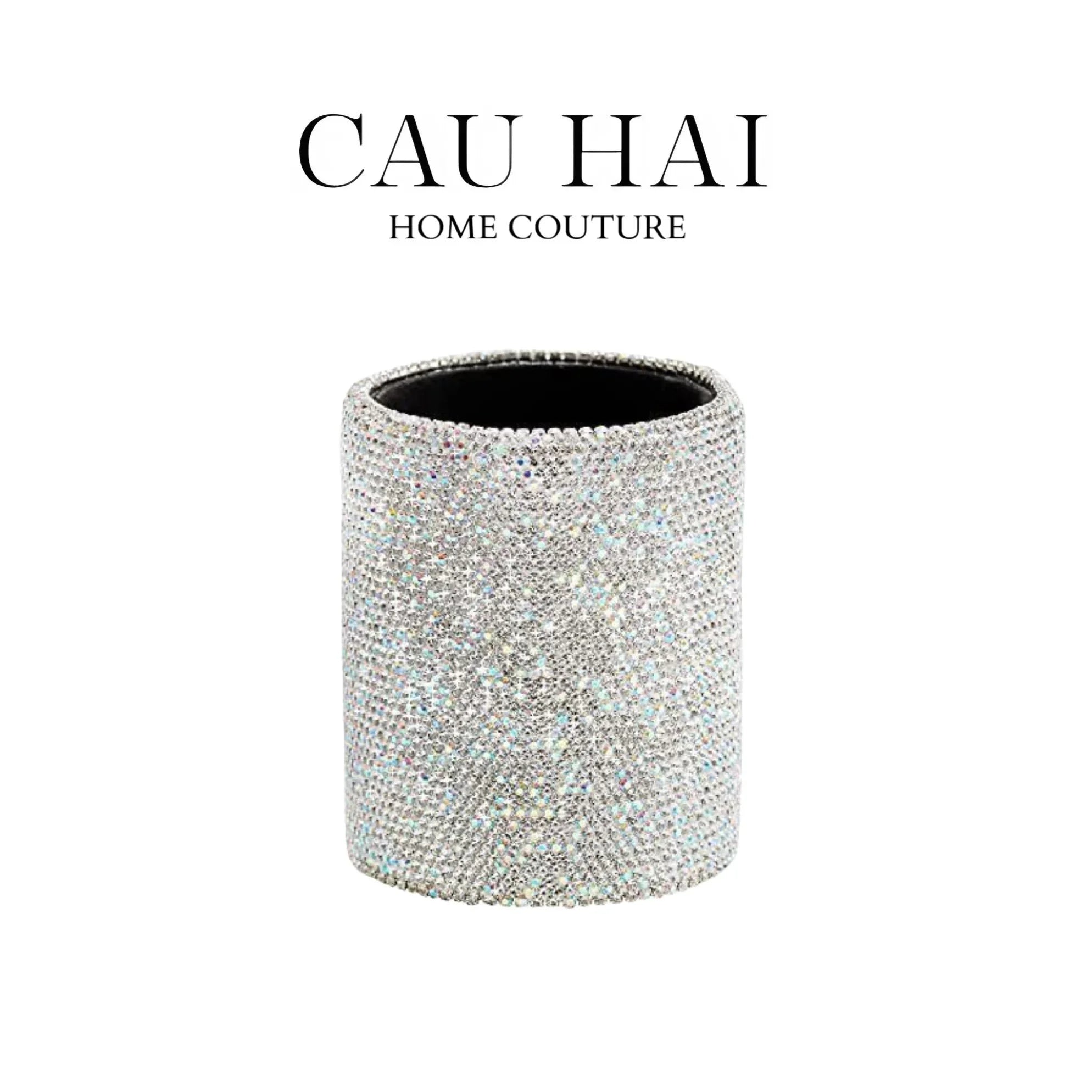 LỌ ĐỰNG CỌ LUNAR DIAMOND BLING BLING - CẬU HAI HOME DECOR